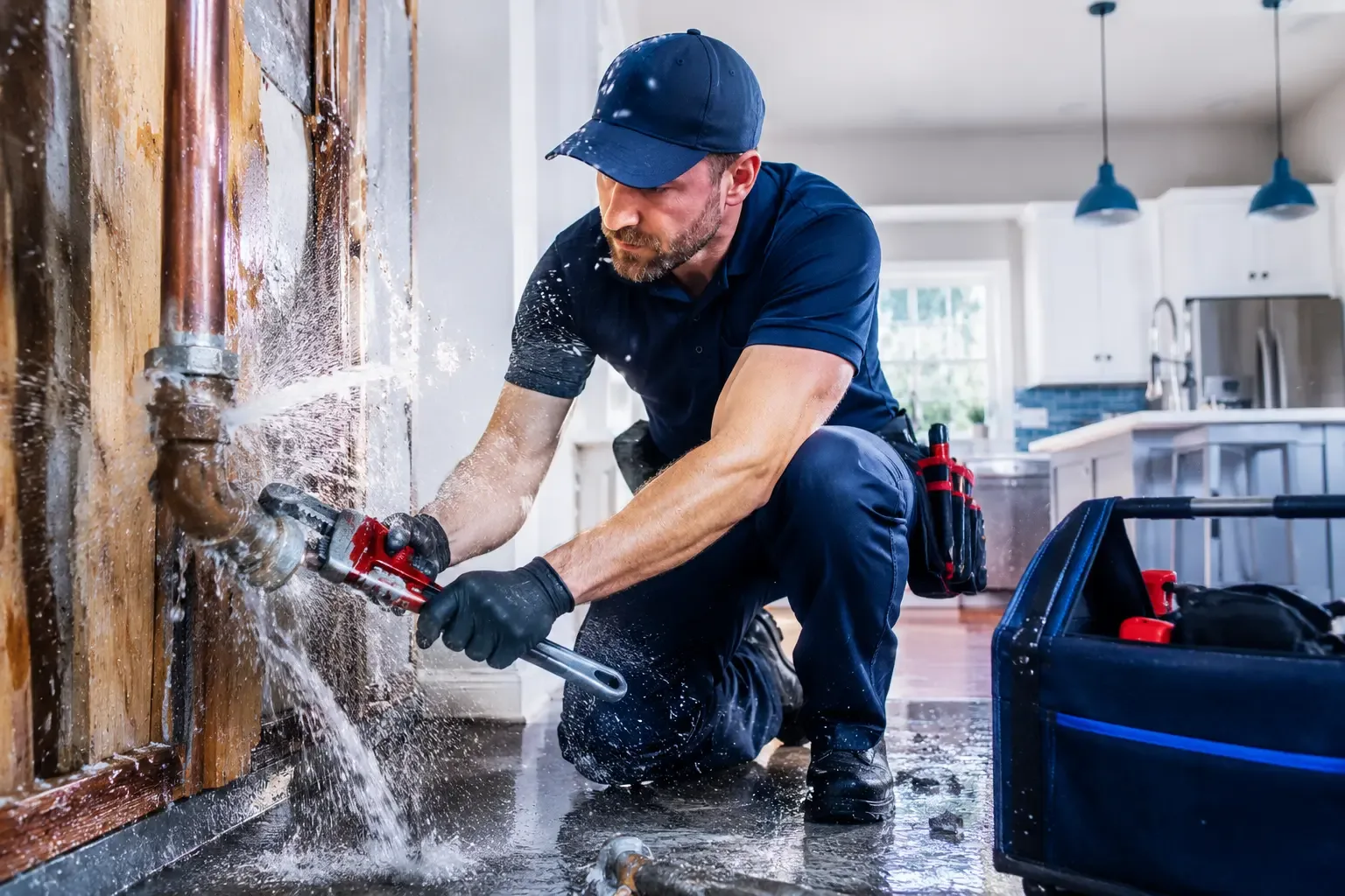 Emergency pipe repair in Wisconsin